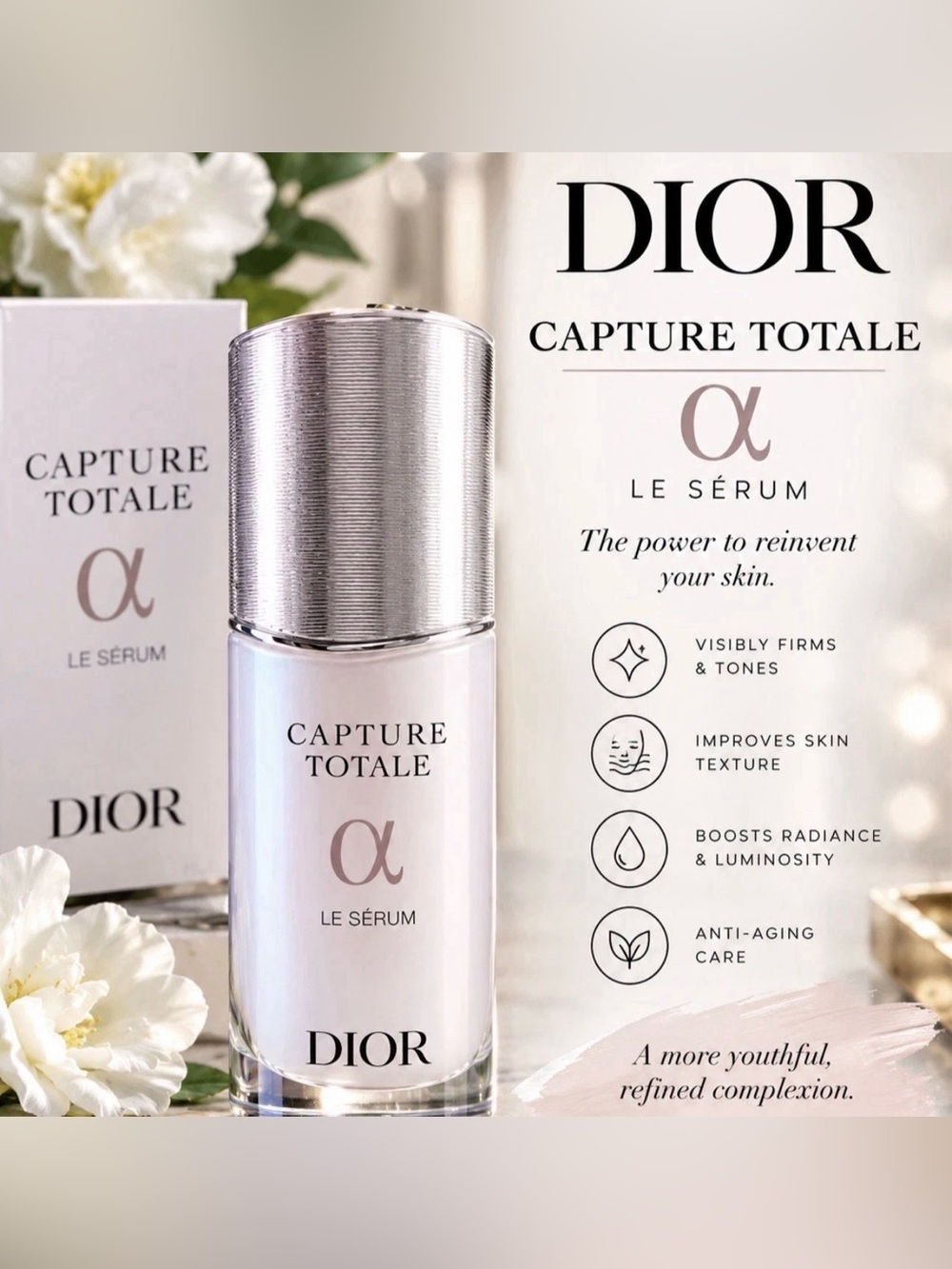 Dior Capture Totale Le Sérum —30ml NO BOX